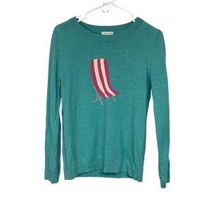 Garnet Hill Wool Summer Sweater Medium